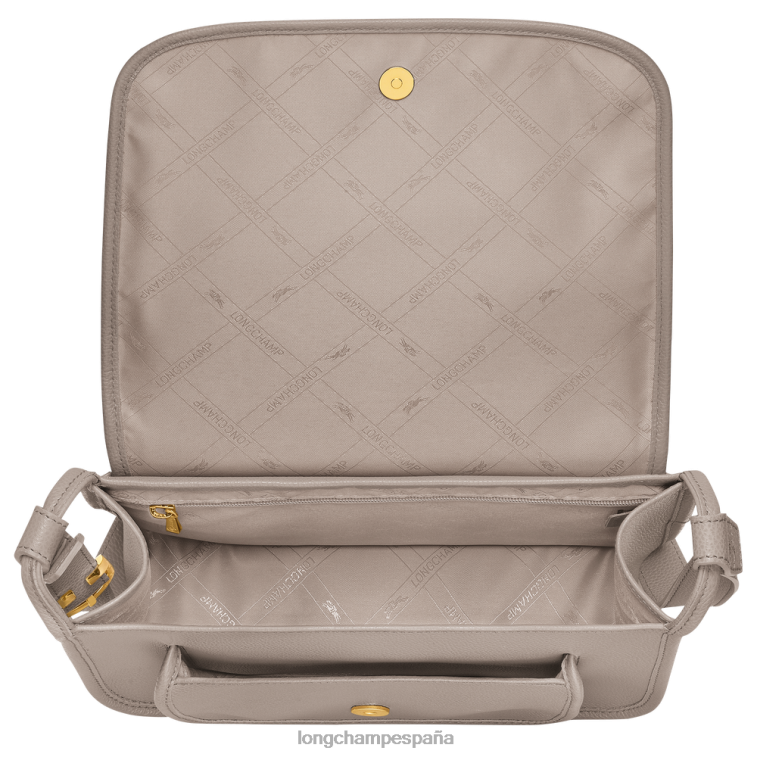 Longchamp bolso crossbody le foulonne tórtola mujer bolsas 064LB286