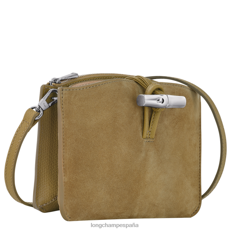 Longchamp bolso crossbody rosa bronce mujer bolsas 064LB257