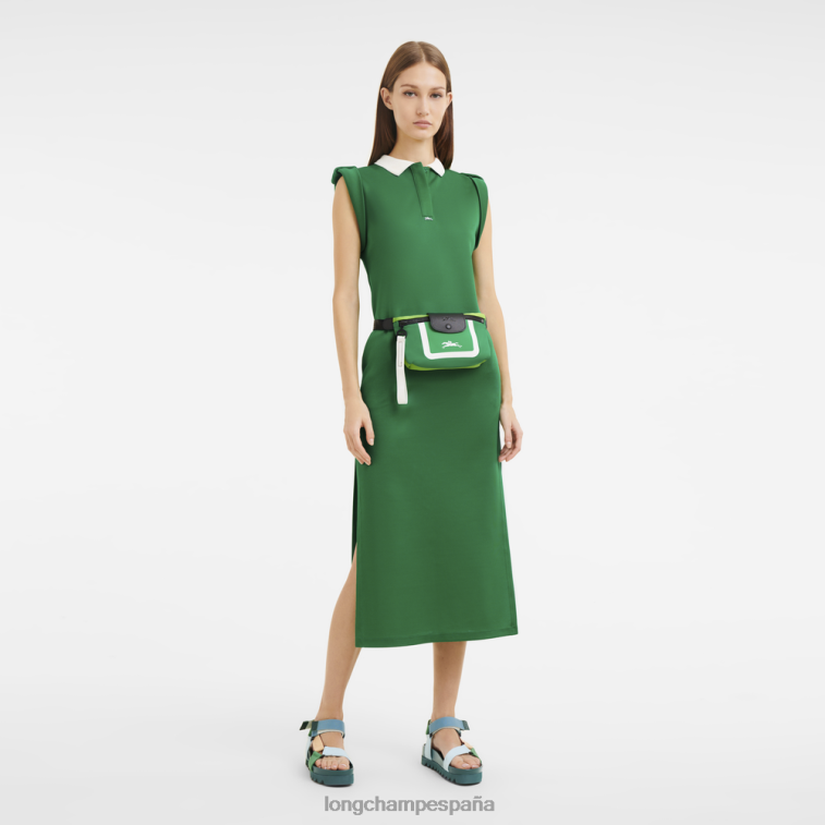 Longchamp riñonera de la colección le pliage hierba/luz verde mujer bolsas 064LB212