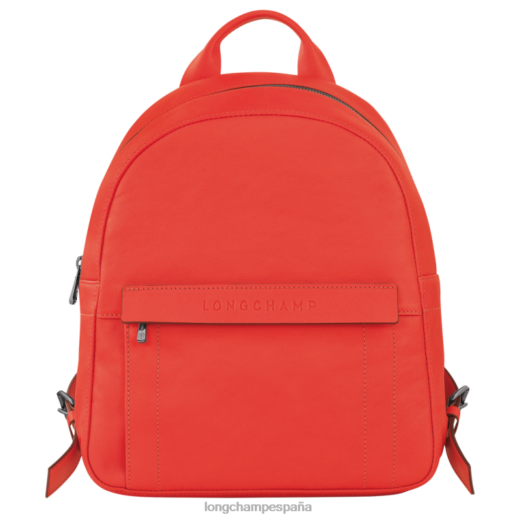 Longchamp mochila 3d naranja mujer bolsas 064LB433