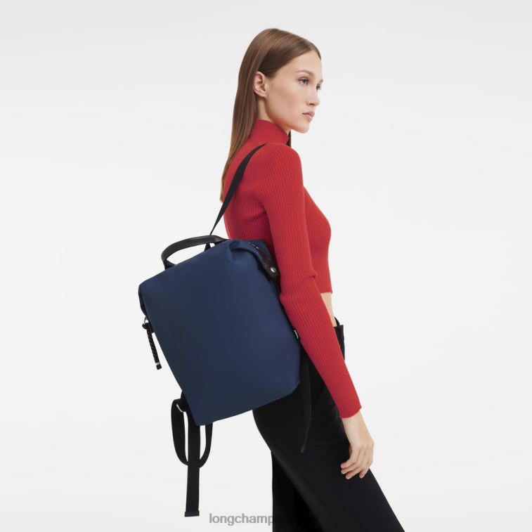 Longchamp mochila le pliage energía Armada mujer bolsas 064LB424