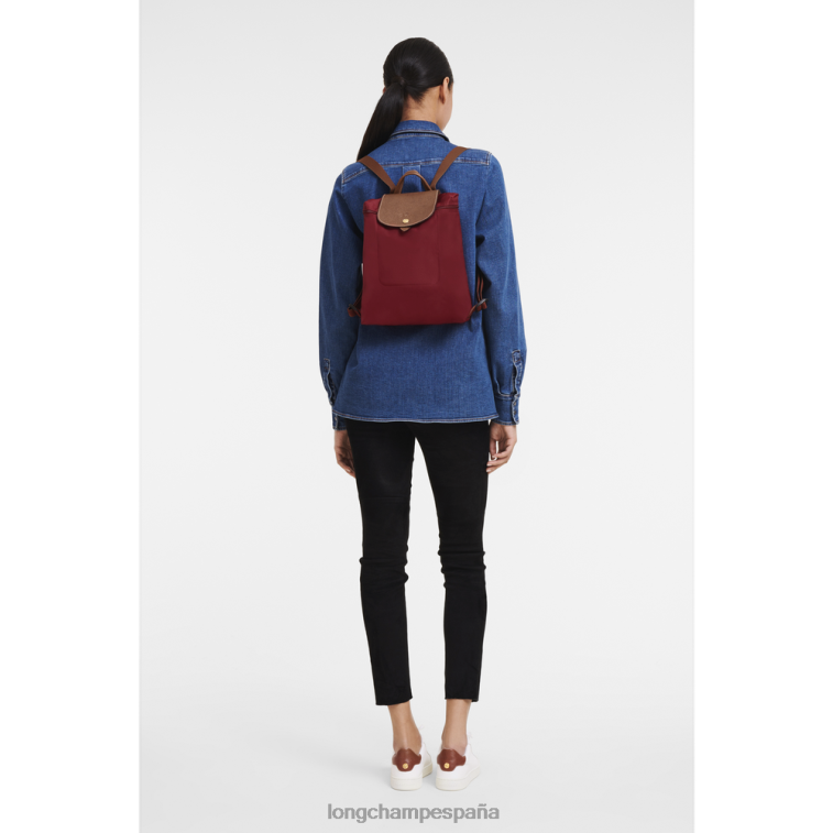 Longchamp mochila le pliage original rojo mujer bolsas 064LB443
