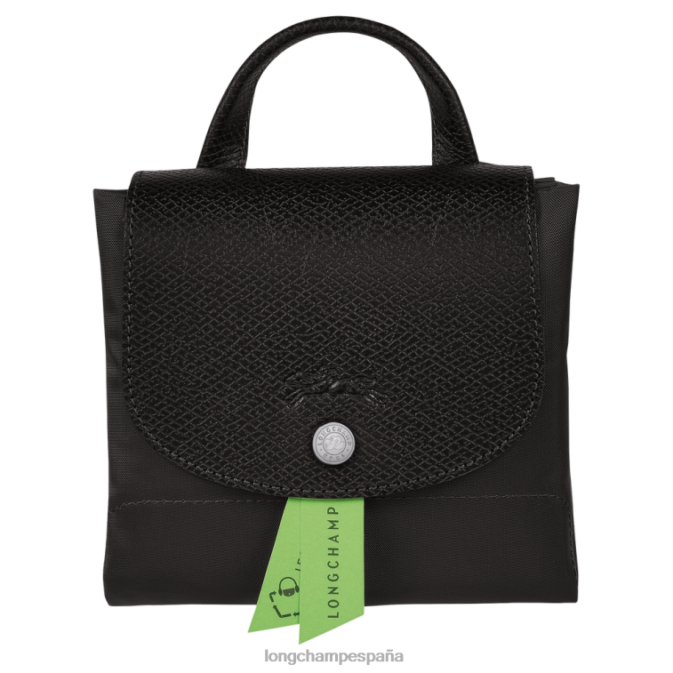 Longchamp mochila le pliage verde negro mujer bolsas 064LB434