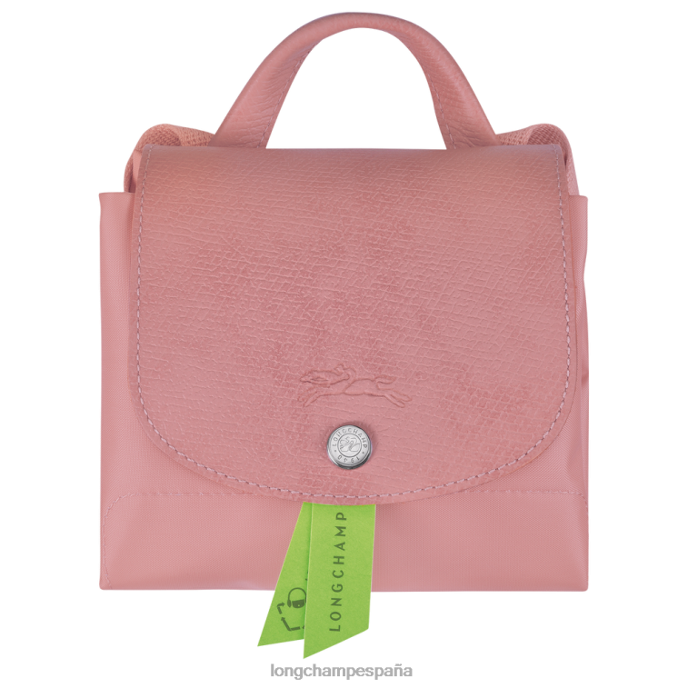 Longchamp mochila le pliage verde rosa pétalo mujer bolsas 064LB440