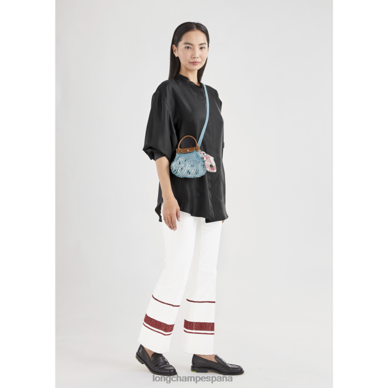 Longchamp bolsa de malla filet le pliage laguna mujer Artículos de cuero 064LB219