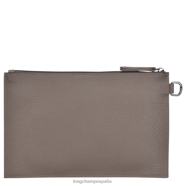 Longchamp bolsa esencial roseau gris mujer Artículos de cuero 064LB692