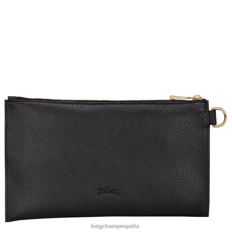 Longchamp bolsa le foulonne negro mujer Artículos de cuero 064LB699