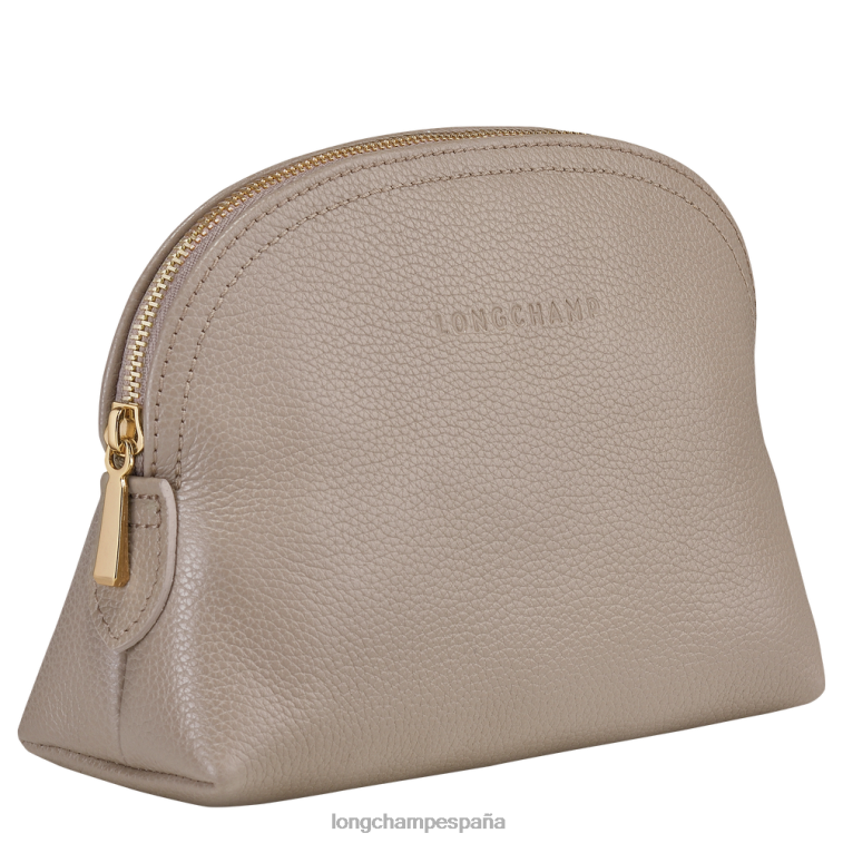 Longchamp bolsa le foulonne tórtola mujer Artículos de cuero 064LB697