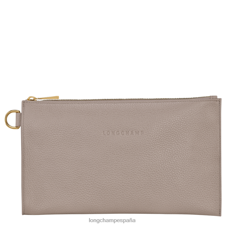 Longchamp bolsa le foulonne tórtola mujer Artículos de cuero 064LB703