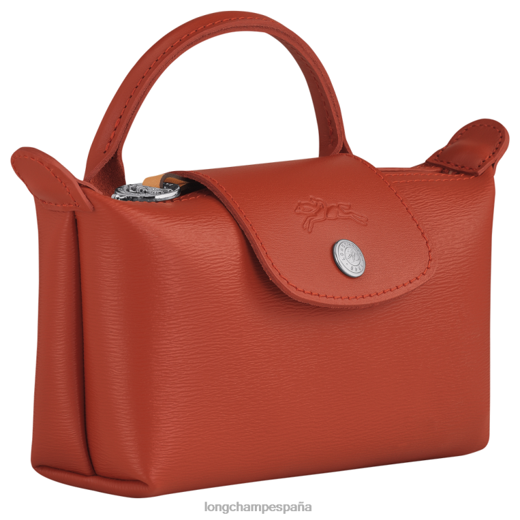 Longchamp bolso city con asa le pliage terracota mujer Artículos de cuero 064LB679