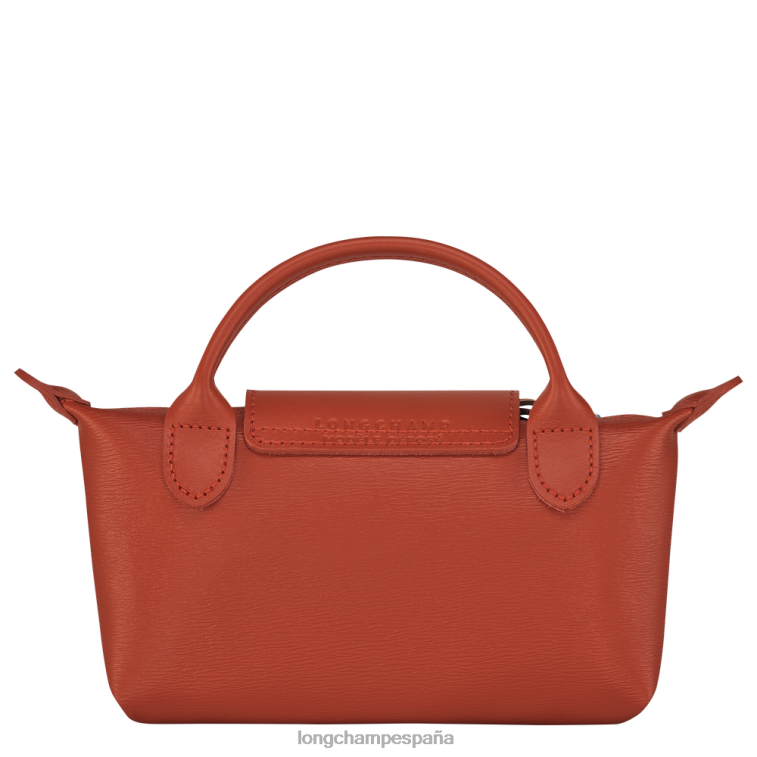 Longchamp bolso city con asa le pliage terracota mujer Artículos de cuero 064LB679