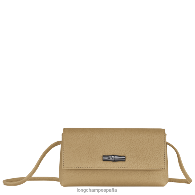 Longchamp bolso de mano esencial roseau beige mujer Artículos de cuero 064LB10