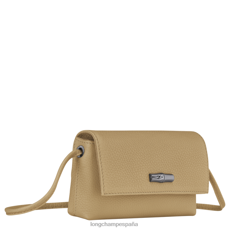 Longchamp bolso de mano esencial roseau beige mujer Artículos de cuero 064LB10