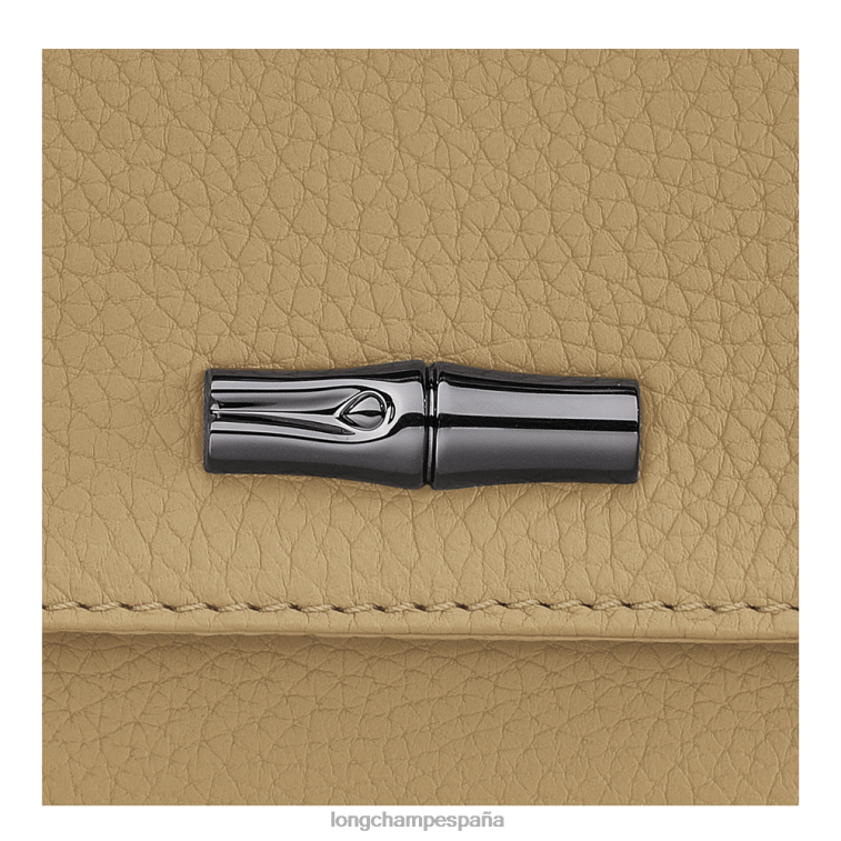 Longchamp bolso de mano esencial roseau beige mujer Artículos de cuero 064LB10