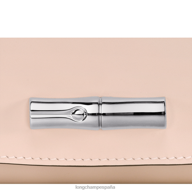 Longchamp bolso de mano rosa Rosa palido mujer Artículos de cuero 064LB249