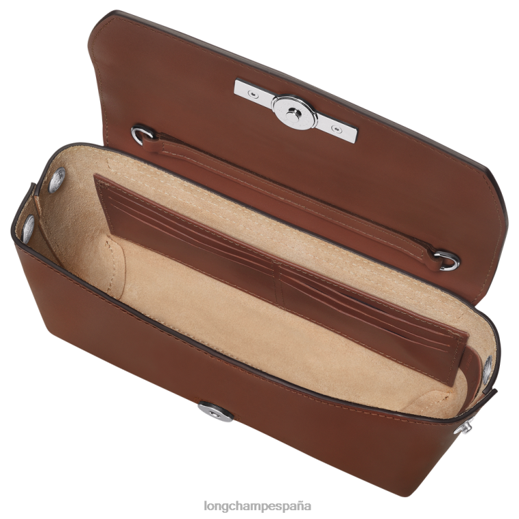 Longchamp bolso de mano rosa ébano mujer Artículos de cuero 064LB247