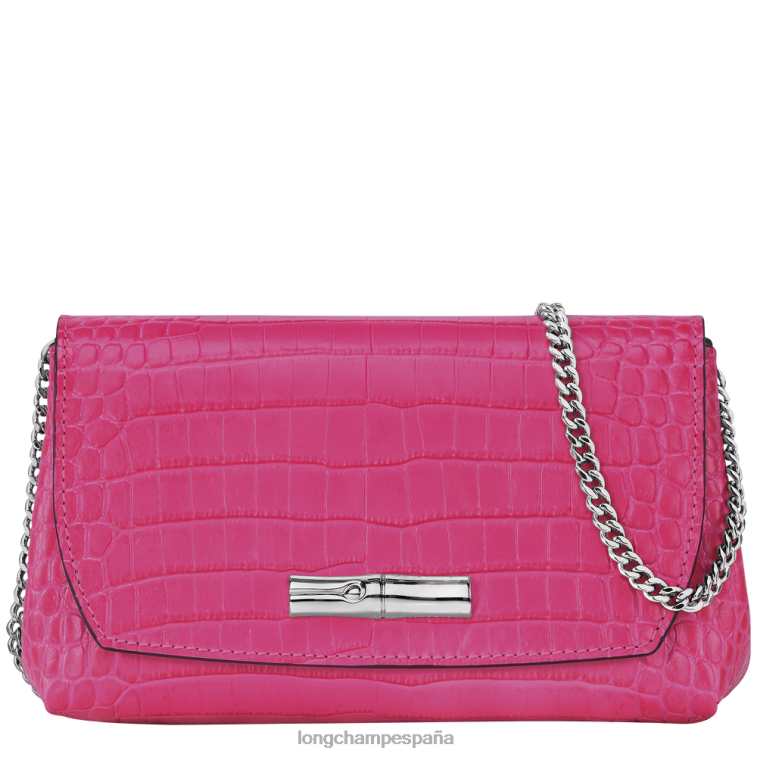 Longchamp bolso de mano rosa fucsia mujer Artículos de cuero 064LB258