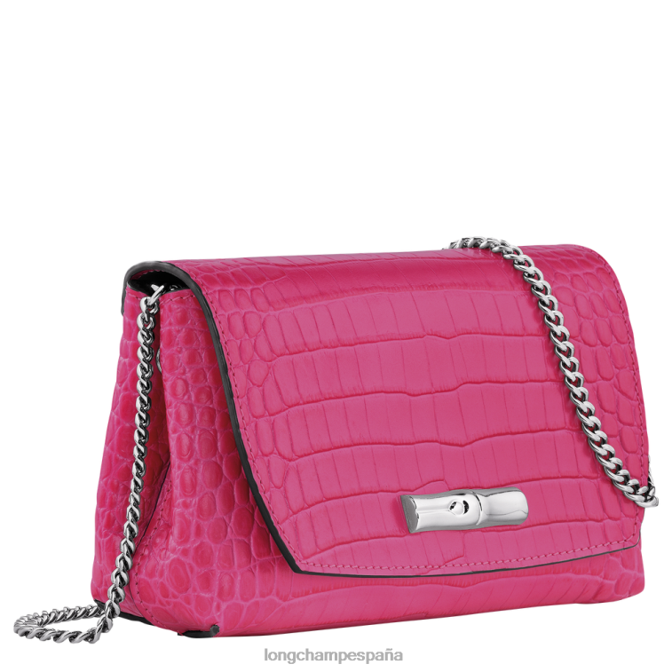 Longchamp bolso de mano rosa fucsia mujer Artículos de cuero 064LB258