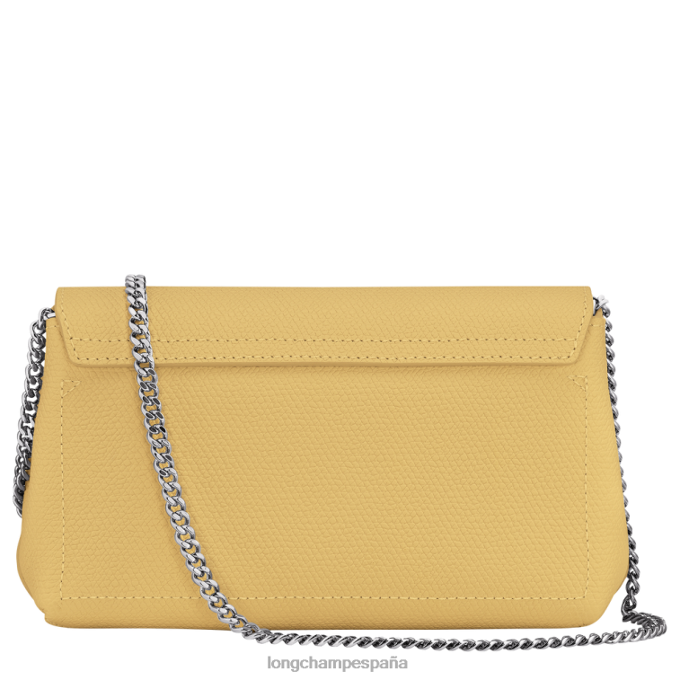 Longchamp bolso de mano rosa maíz mujer Artículos de cuero 064LB252