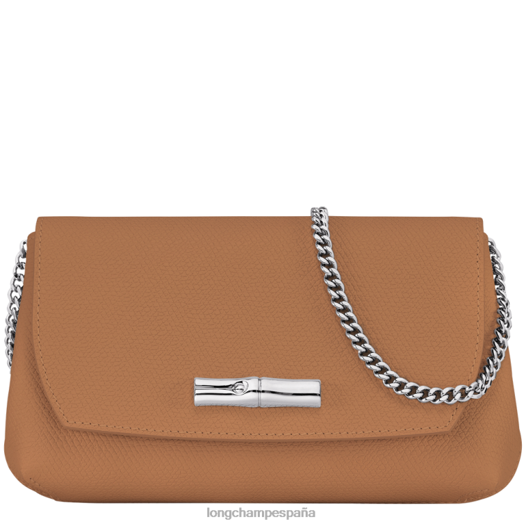 Longchamp bolso de mano rosa natural mujer Artículos de cuero 064LB251