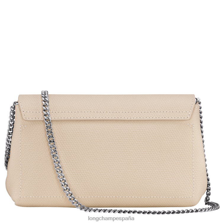 Longchamp bolso de mano rosa papel mujer Artículos de cuero 064LB253