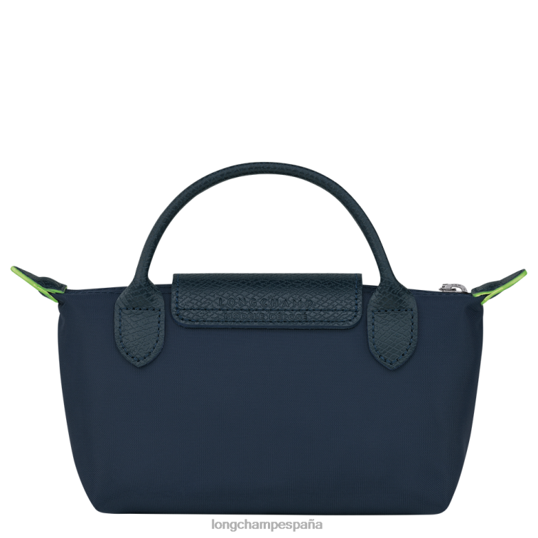 Longchamp bolso le pliage verde con asa Armada mujer Artículos de cuero 064LB673