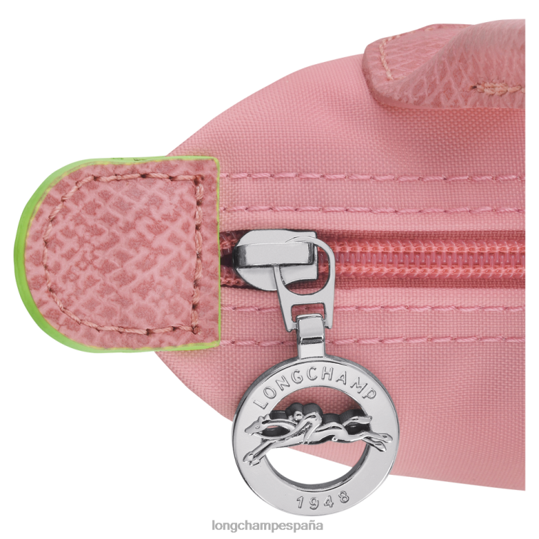 Longchamp bolso le pliage verde con asa rosa pétalo mujer Artículos de cuero 064LB675