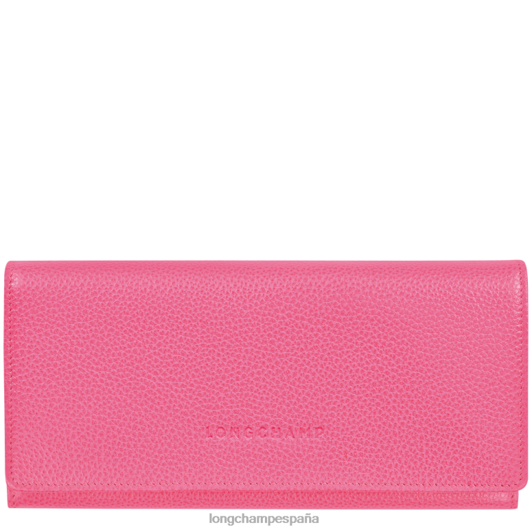 Longchamp cartera continental le foulonne dulce mujer Artículos de cuero 064LB607