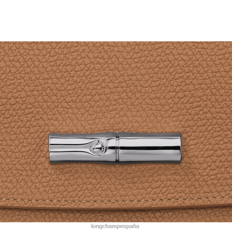 Longchamp cartera continental roseau natural mujer Artículos de cuero 064LB588