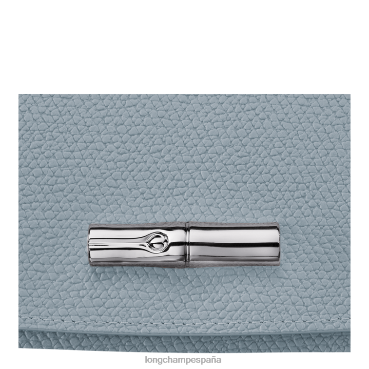 Longchamp cartera continental roseau nube azul mujer Artículos de cuero 064LB591