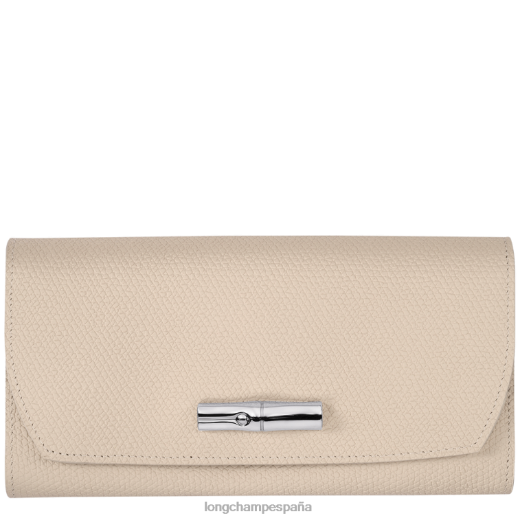Longchamp cartera continental roseau papel mujer Artículos de cuero 064LB590
