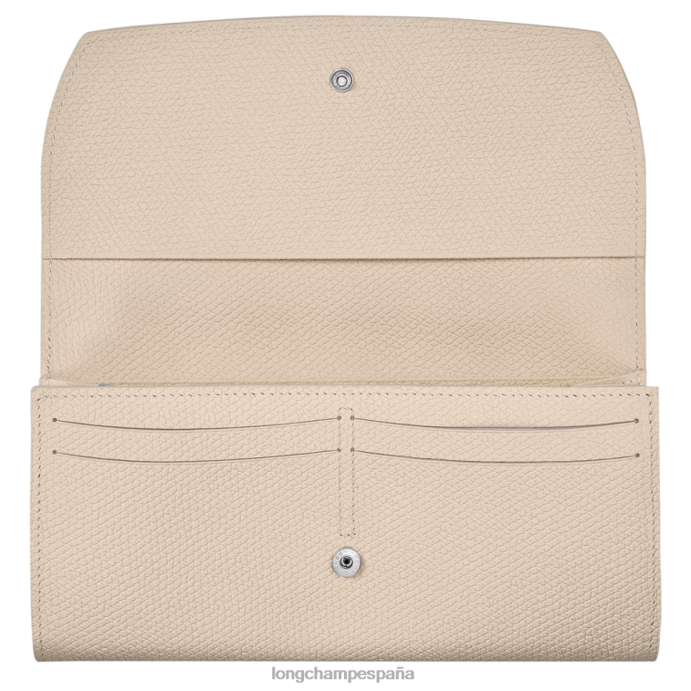 Longchamp cartera continental roseau papel mujer Artículos de cuero 064LB590