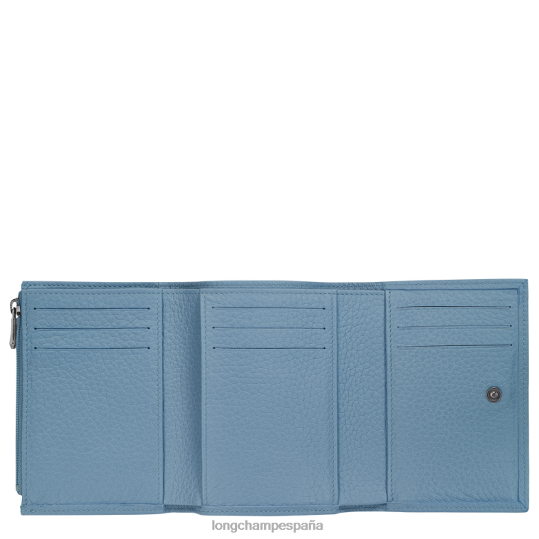 Longchamp cartera esencial roseau pizarra mujer Artículos de cuero 064LB574