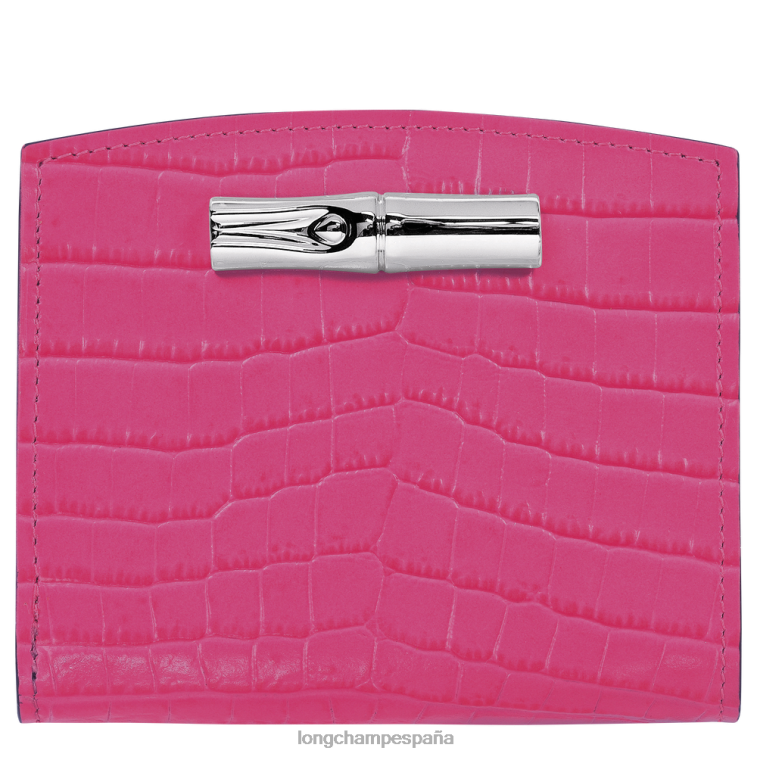 Longchamp cartera rosa fucsia mujer Artículos de cuero 064LB593