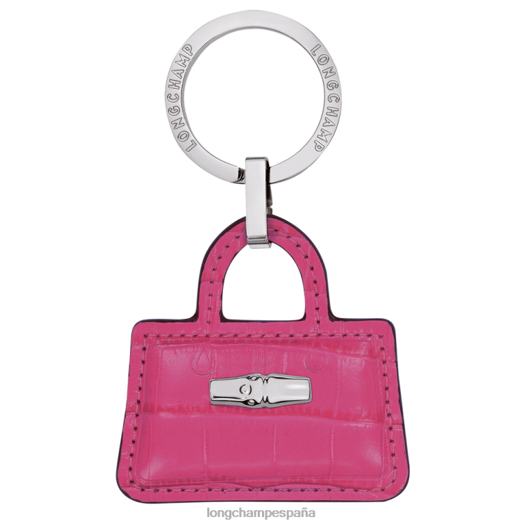 Longchamp llaveros rosas fucsia mujer Artículos de cuero 064LB743
