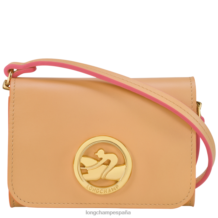 Longchamp monedero box-trot con cordón de piel vegetal mujer Artículos de cuero 064LB513