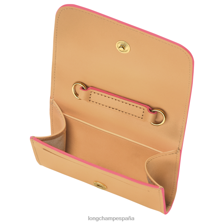 Longchamp monedero box-trot con cordón de piel vegetal mujer Artículos de cuero 064LB513