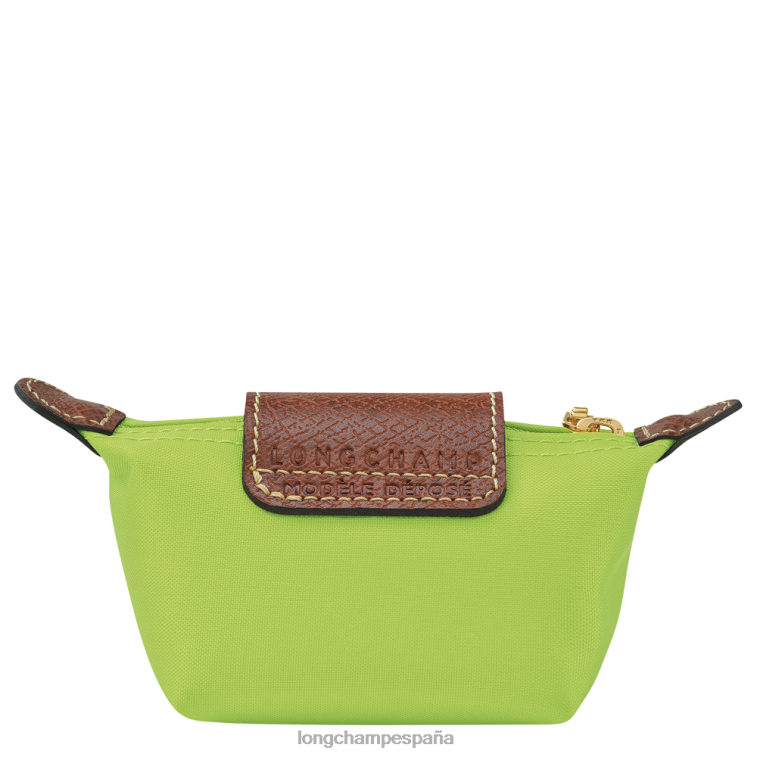 Longchamp monedero le pliage original luz verde mujer Artículos de cuero 064LB500
