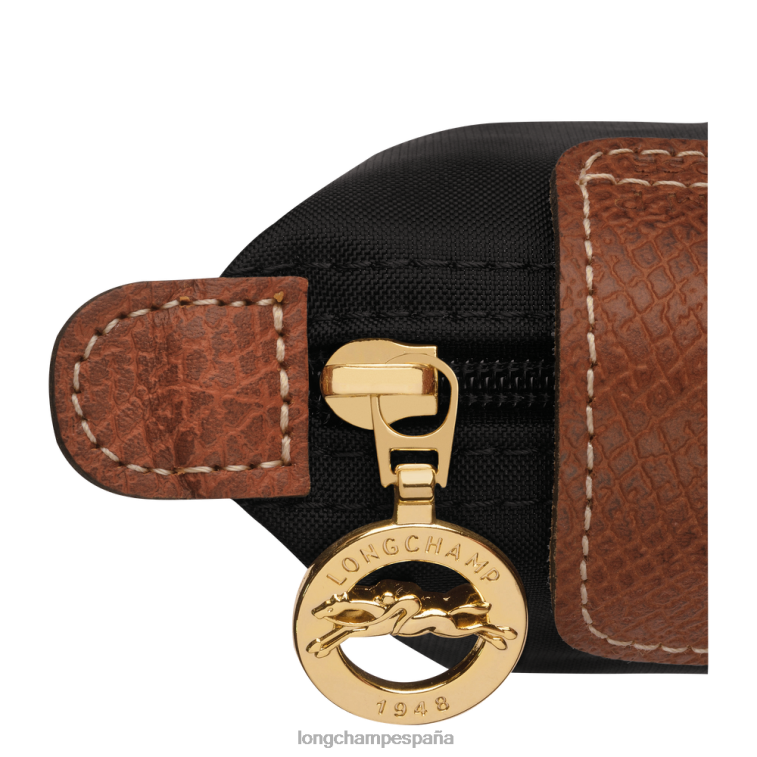 Longchamp monedero le pliage original negro mujer Artículos de cuero 064LB499
