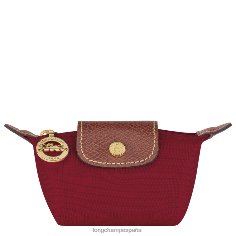 Longchamp monedero le pliage original rojo mujer Artículos de cuero 064LB501