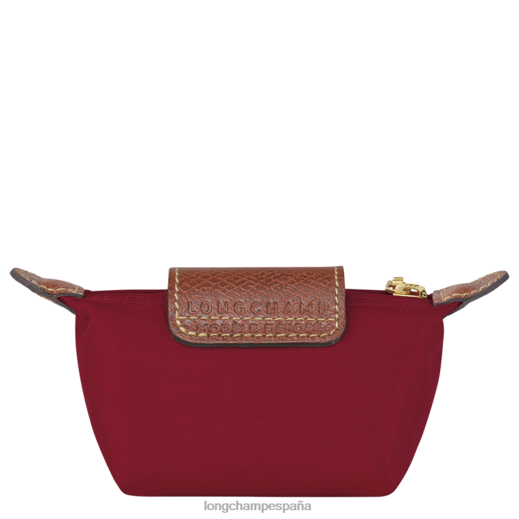 Longchamp monedero le pliage original rojo mujer Artículos de cuero 064LB501