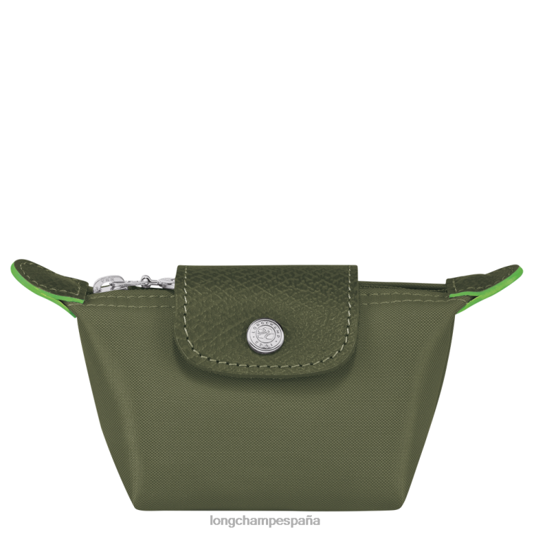 Longchamp monedero le pliage verde bosque mujer Artículos de cuero 064LB507
