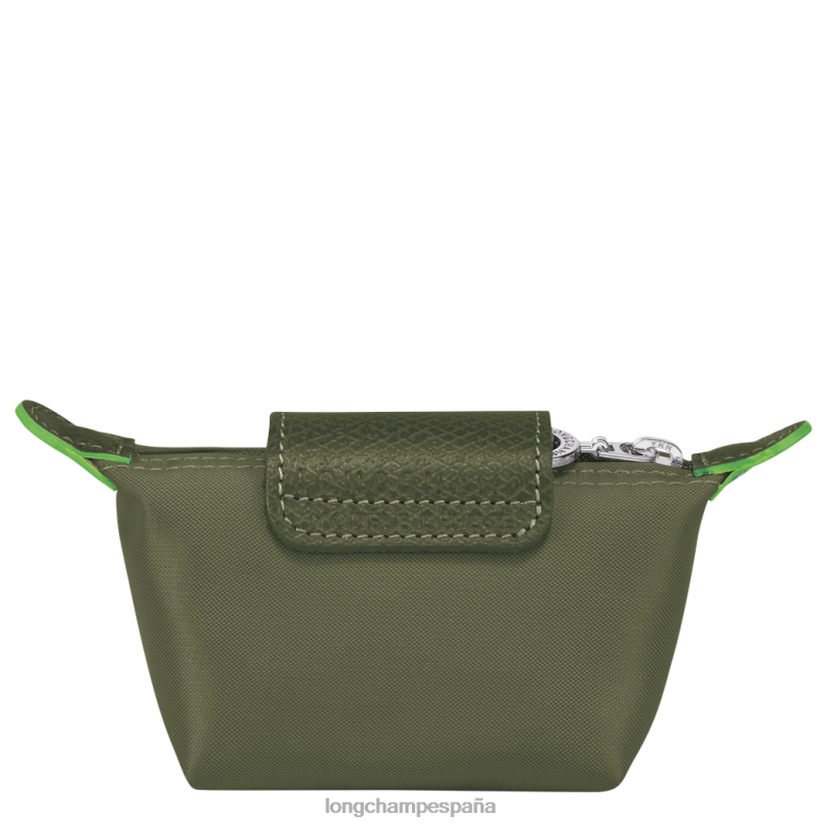 Longchamp monedero le pliage verde bosque mujer Artículos de cuero 064LB507