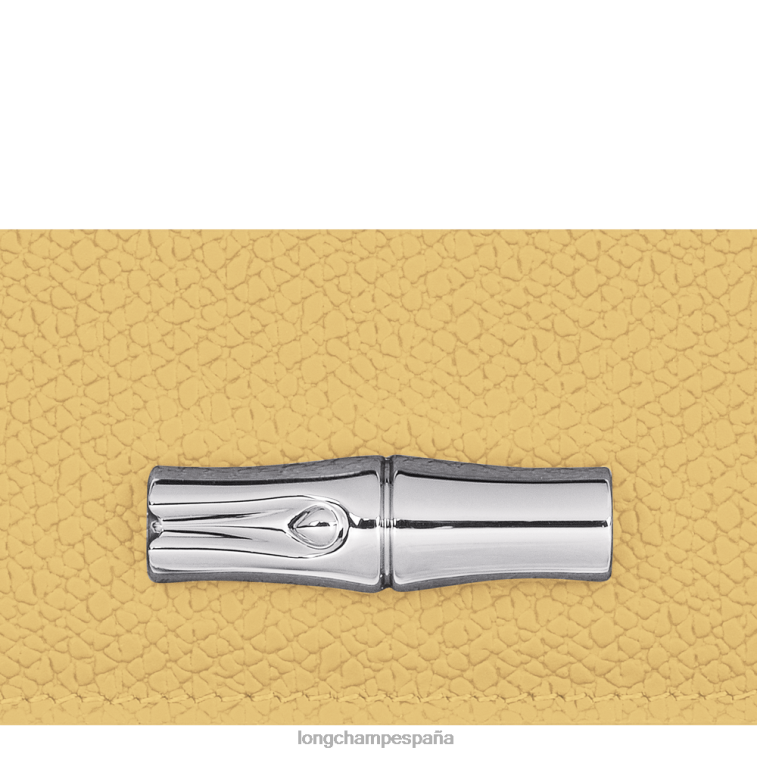 Longchamp tarjetero rosa maíz mujer Artículos de cuero 064LB638