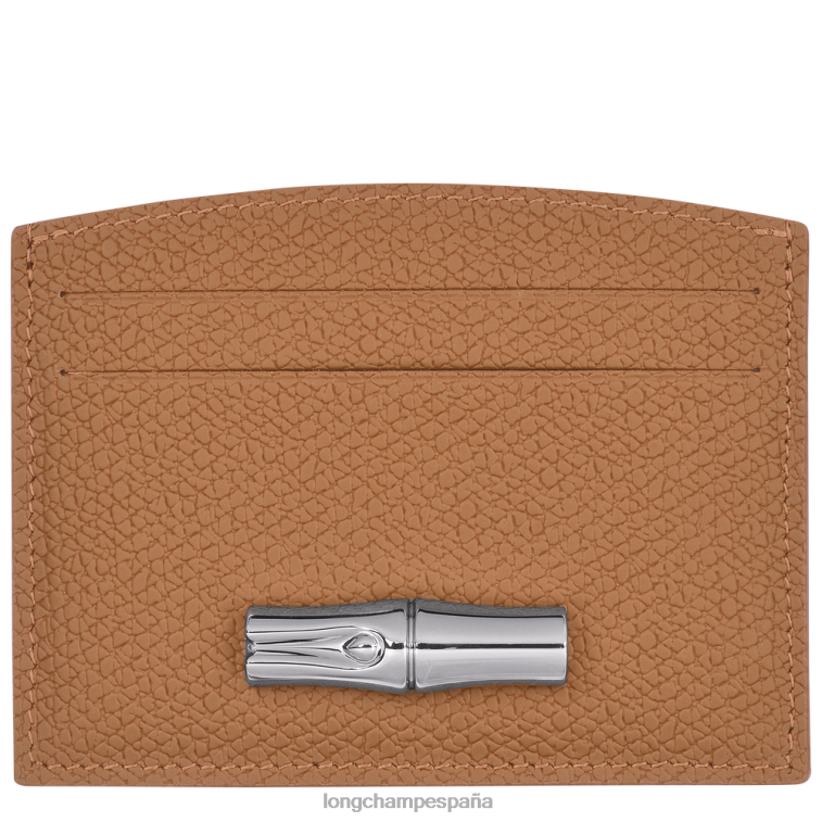 Longchamp tarjetero rosa natural mujer Artículos de cuero 064LB637