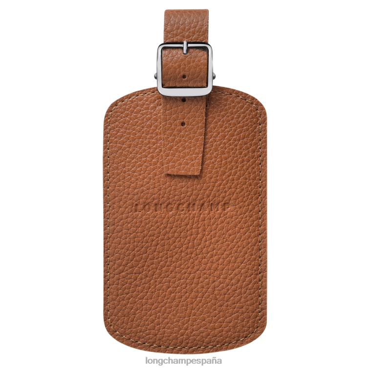 Longchamp etiqueta de equipaje le foulonne caramelo mujer accesorios 064LB855
