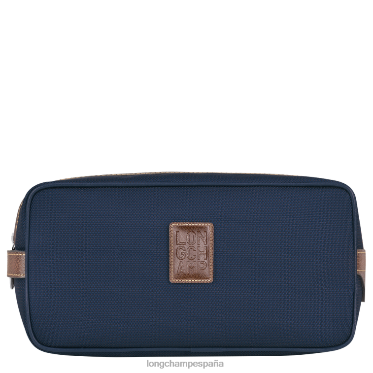 Longchamp neceser boxford azul mujer bolsas 064LB867