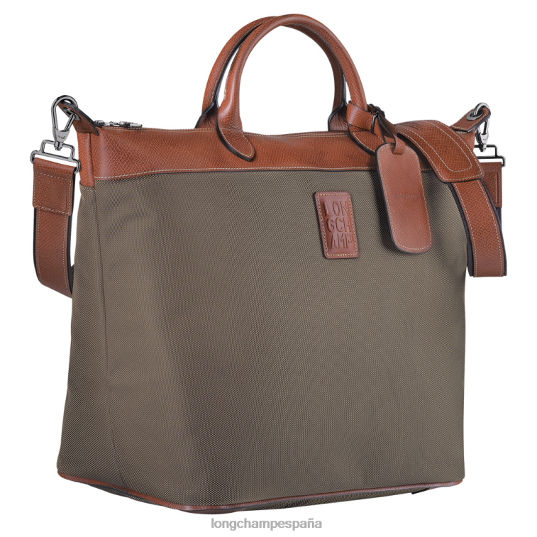 Longchamp bolsa de viaje boxford marrón mujer bolsas 064LB763