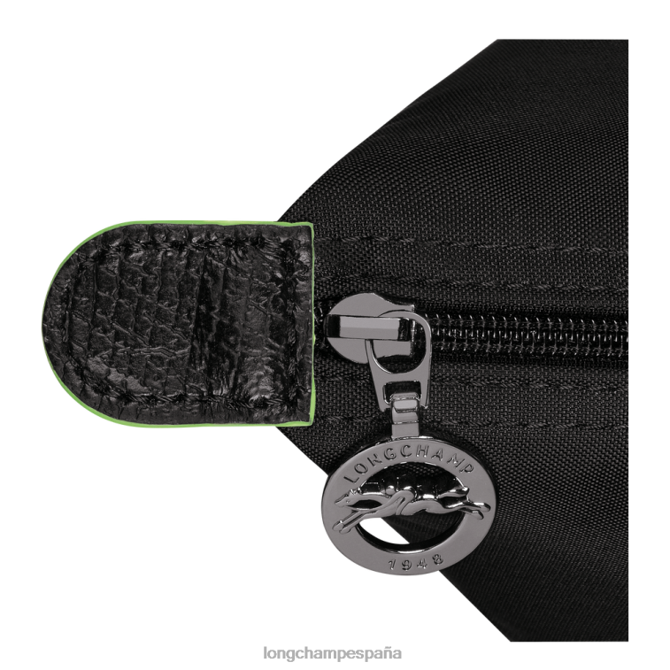 Longchamp bolsa de viaje le pliage verde ampliable negro mujer bolsas 064LB800