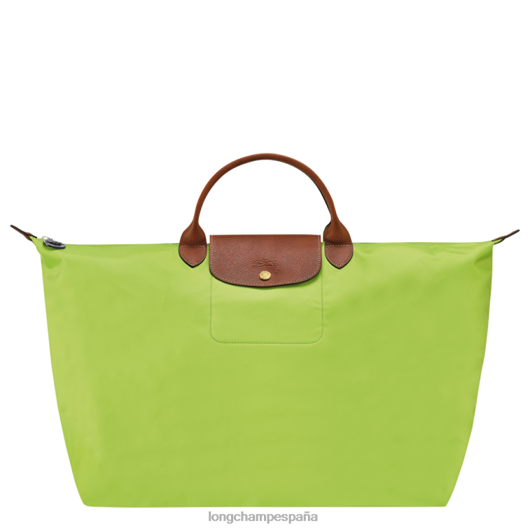 Longchamp bolsa de viaje original le pliage luz verde mujer bolsas 064LB806
